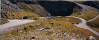 Anfahrt Kurven ,Col de L'Iseran